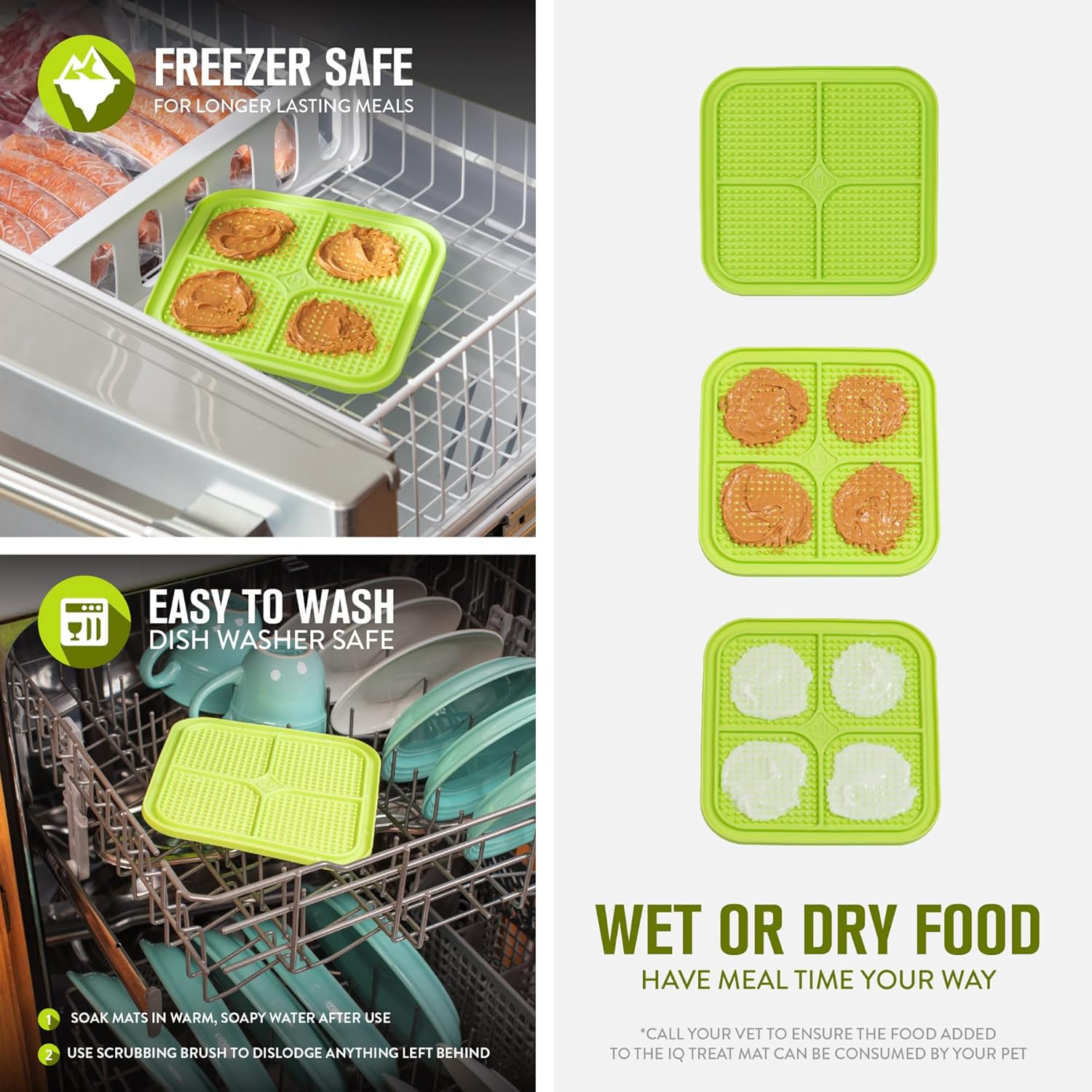 Lick Mat for Dogs and Cats | Innovative Slow Feeder